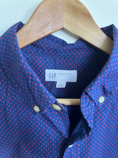 "GAP" man short sleeve shirt / Size L