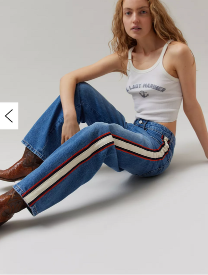 NWT "Urban Outfitters" jeans with side straps / Size 26